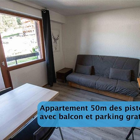 Les Cimes, Chaleureux Studio 4 Pers, 50M Du Telecabine, Vue Degagee Sur Les Pistes, Draps Non Compris Saint-Jean-d'Aulps Luaran gambar