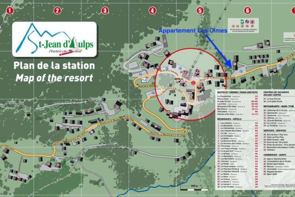 Les Cimes, Chaleureux Studio 4 Pers, 50M Du Telecabine, Vue Degagee Sur Les Pistes, Draps Non Compris Saint-Jean-d'Aulps Luaran gambar