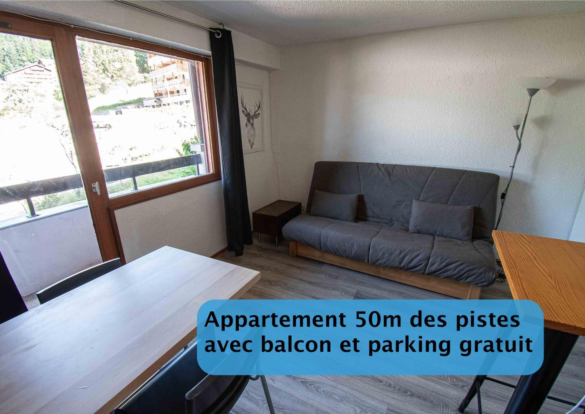 Les Cimes, Chaleureux Studio 4 Pers, 50M Du Telecabine, Vue Degagee Sur Les Pistes, Draps Non Compris Saint-Jean-d'Aulps Luaran gambar