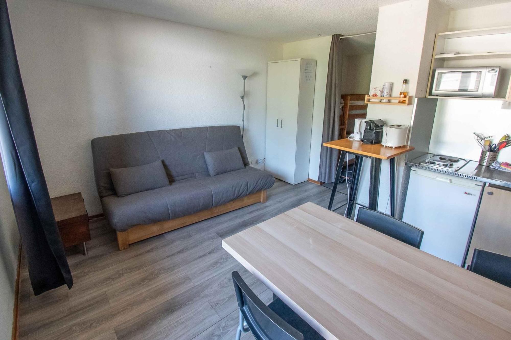 Les Cimes, Chaleureux Studio 4 Pers, 50M Du Telecabine, Vue Degagee Sur Les Pistes, Draps Non Compris Saint-Jean-d'Aulps Luaran gambar